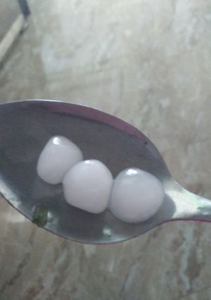 Hình của món Trân châu trắng.