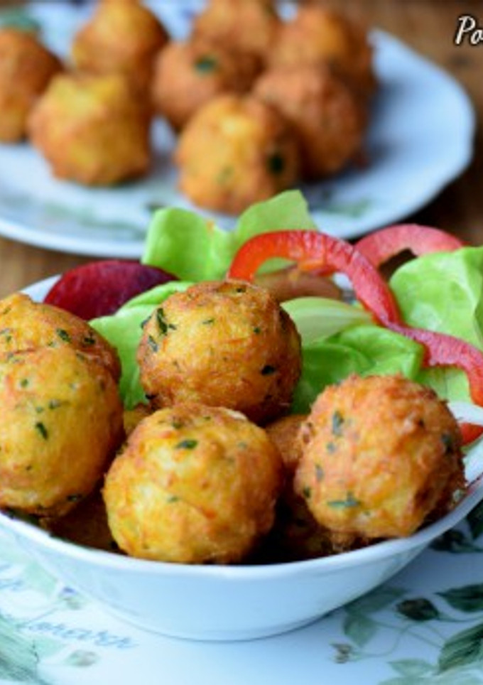 Una foto de Buñuelos de bacalao