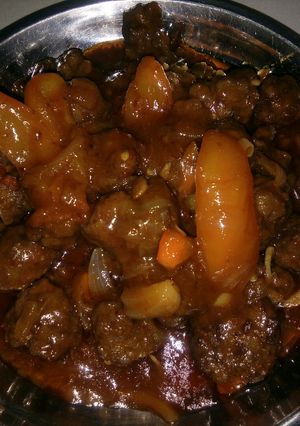 Foto resep BOLA DAGING ASAM MANIS (untuk pemula)