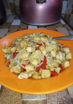 Foto resep Tumis toge tahu cina