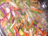 Wok de vegetales