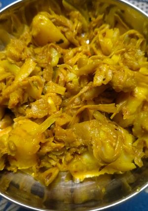 कटहल की सब्जी (kathal ki sabzi recipe in Hindi) रेसिपी मुख्य फोटो