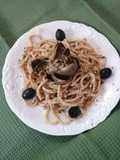 Spaghetti Risottati con Crema di Carciofi