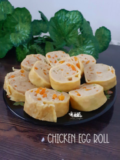 Foto resep Rolade Ayam Wortel / chicken egg roll