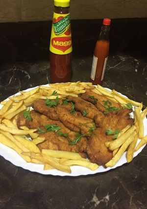 صورة لوصفة بانيه مقلى 😋