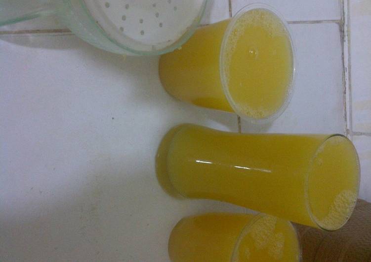 Step-by-Step Guide to Make Quick Fresh orange juice