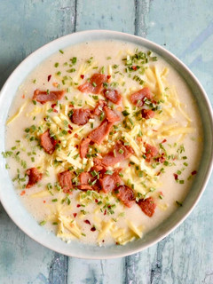 A picture of Baked Potato Soup.