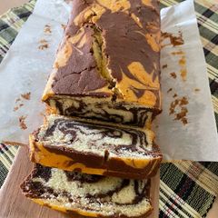 A picture of Marble butter cake.