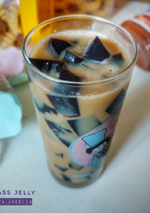 Foto resep Ice Coffee Grass jelly