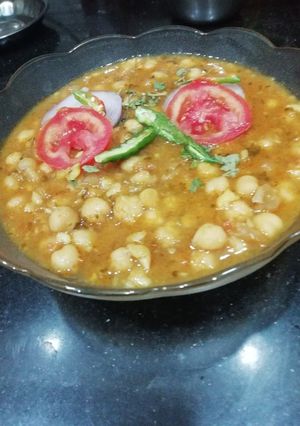 A picture of Chickpeas Curry.
