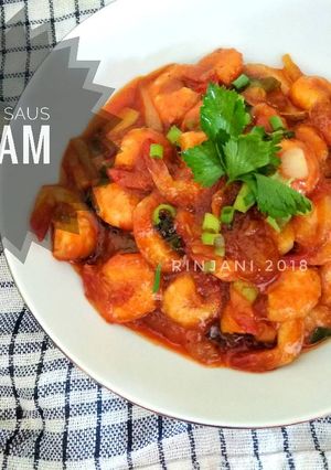Foto resep Udang saus tiram