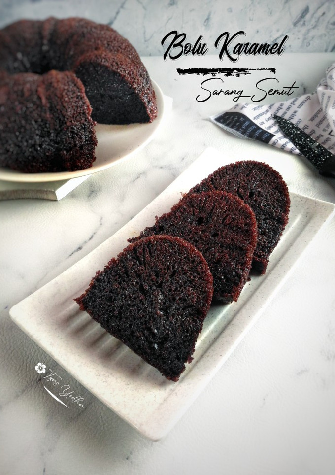 Foto resep Bolu Karamel (Sarang Semut)