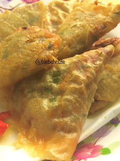 Foto resep Samosa Daging Ayam Bumbu Kari Instant