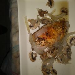 A picture of Mushrooms & Onion Chicken.