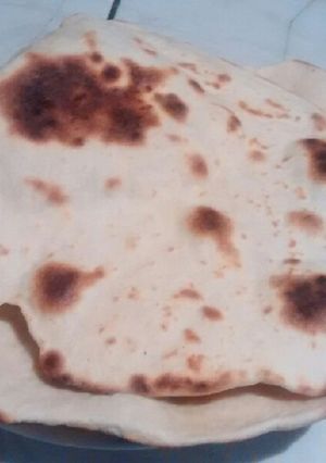 Una foto de Pan plano a la sartén