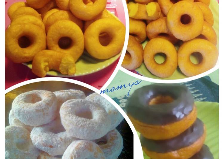 Pumpkin Donuts (donat labu)