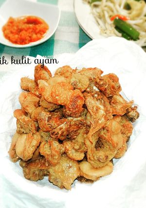 Foto resep Keripik kulit ayam homemade