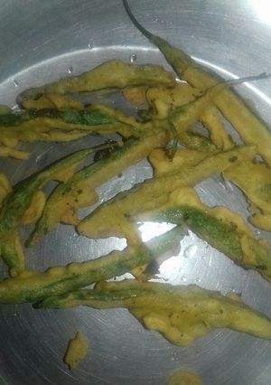 A picture of Gramflour Chilli Pakoda.