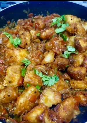 A picture of Masala Idli.