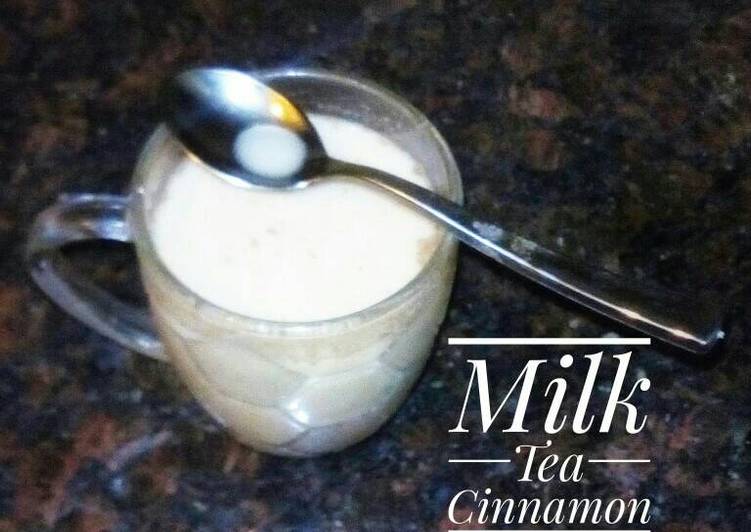 Bagaimana Menyiapkan Milk Tea Cinnamon, Enak