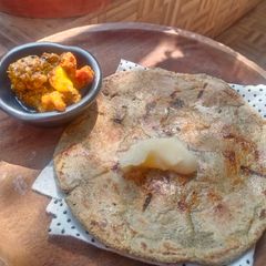 A picture of Bajra Roti.