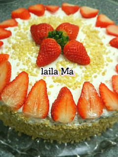 صورة لوصفة كيك اسفنجي سهل واقتصادي👌🎂
