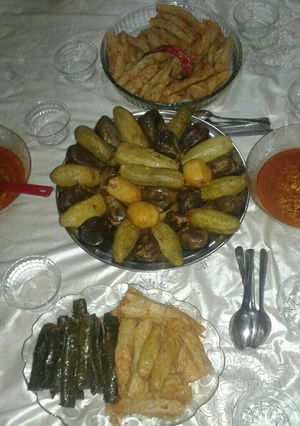 صورة لوصفة أطيب محشي مشكل