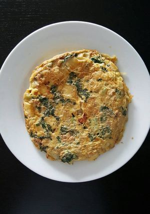 A picture of Apple Omelette.