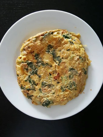 Easy Way Make Apple Omelette the So Delicious You can take Joss in your mouth