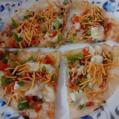 A picture of Dosa chaat.