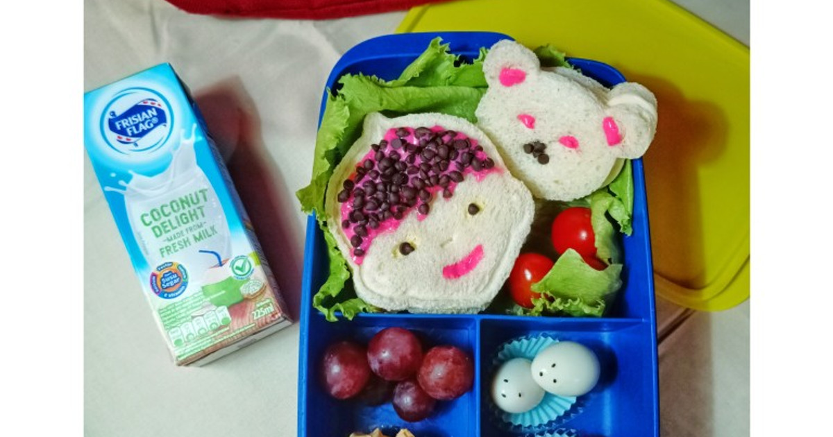 Resep Bento Roti oleh Tiara Mom's 3 R - Cookpad