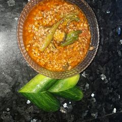A picture of Karahi qeema.