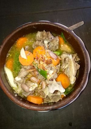 Foto resep Sop tulang kambing seger