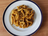 Pasta con salsa de verduras