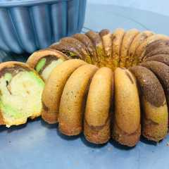 A picture of Marble Cake 5 Telur.