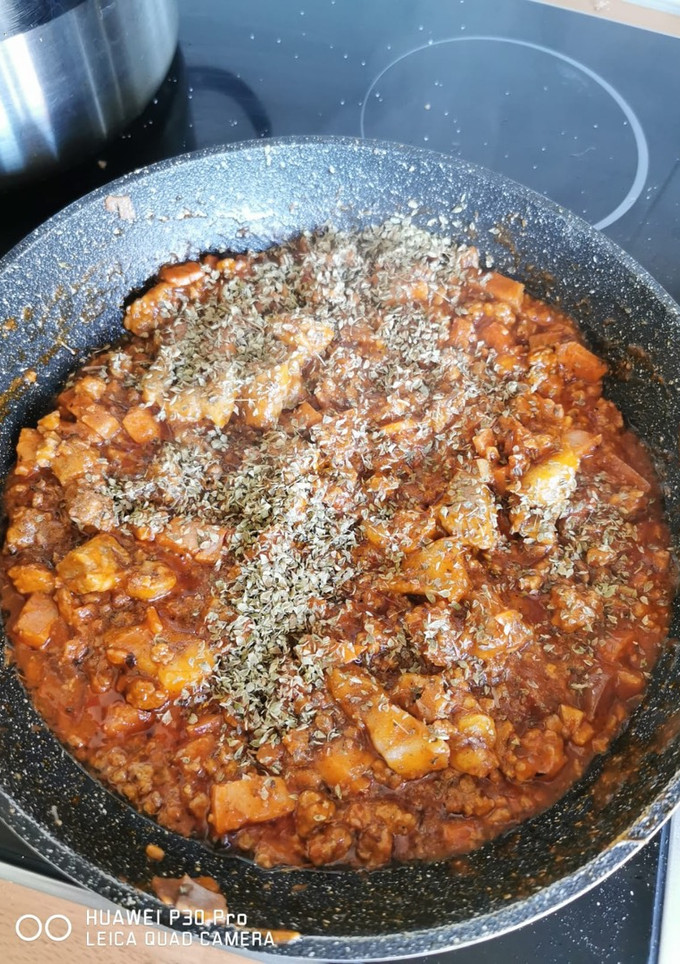 Una foto de Macarrones de mi cosecha