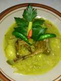 Lempah kuning batang pisang