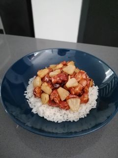 Una foto de Pollo Agridulce