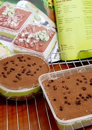 Foto resep Tiramisu avocado dessert box