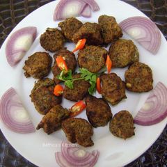 A picture of Kaali Dal Pakora.