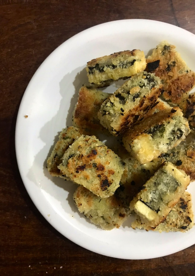 Una foto de Alitas de tofu y algas