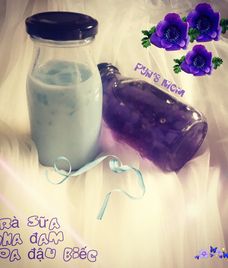 sữa hạt hoa đậu biếc