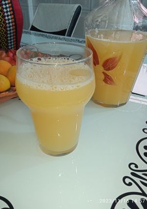Une photo de Jus des mandarines 🍊🍊🍊