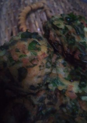 Foto resep Perkedel kentang daun kelor #lauk  sehat anak