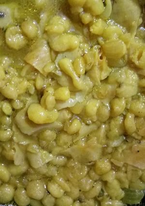 A picture of Boondi papad veg.