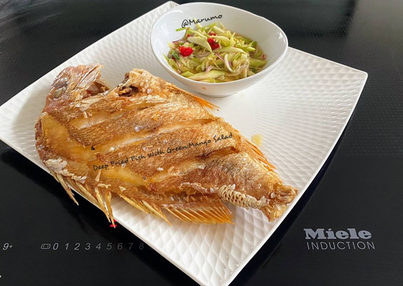 Deep Fried Fish With Green Mango Salad