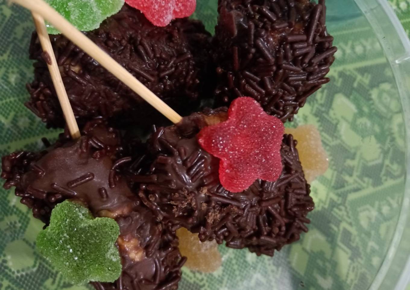 Sate choco banana