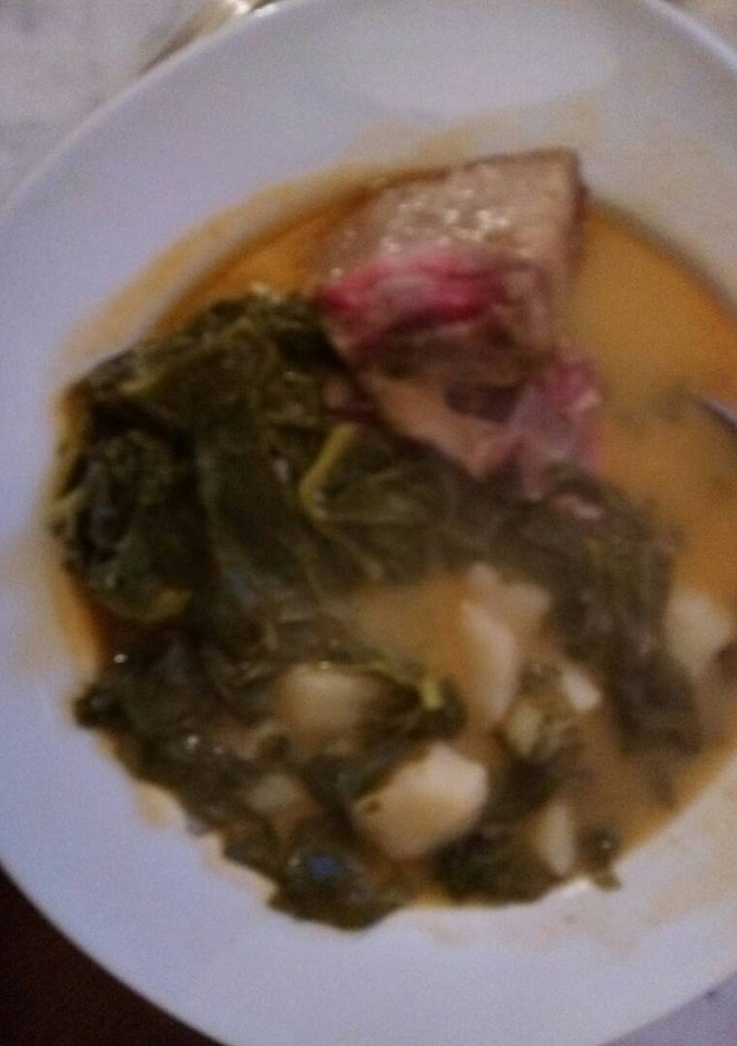 Una foto de Caldo gallego