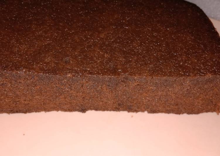 Brownies milo tanpa dcc dan coklat bubuk