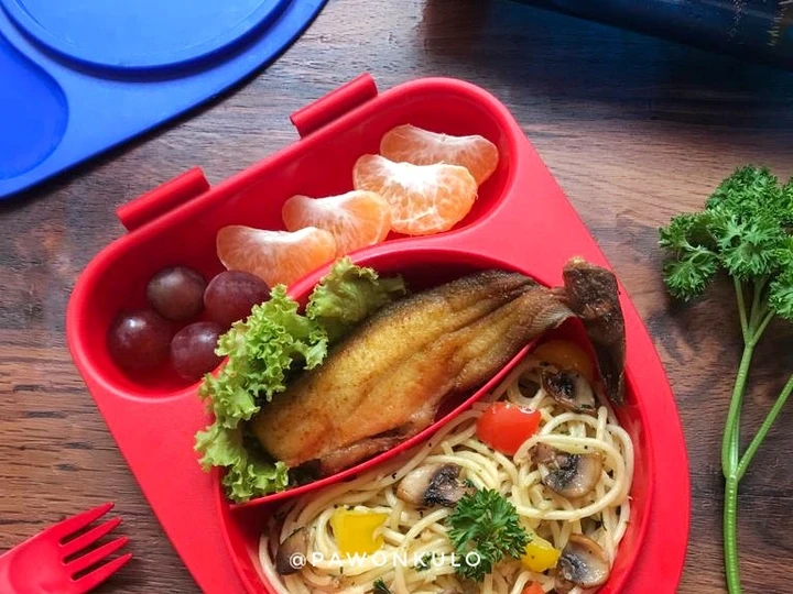 Cara Mudah Membuat Resep Spaghetti Aglio E Olio &amp;amp; Lele Goreng yang Bikin Ngiler Anti Ribet, Sempurna